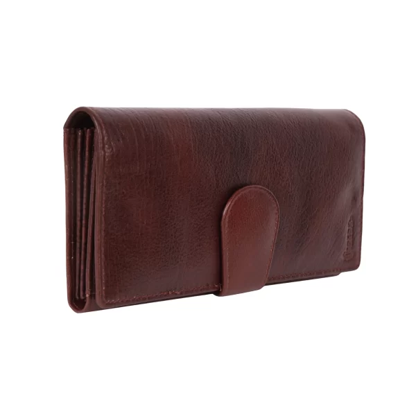 Leather Ladies Hand Clutch Wallet