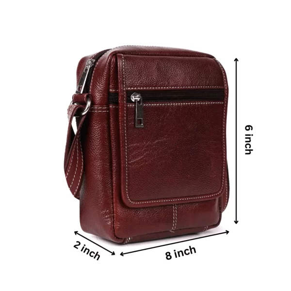 Leather Crossbody Sling Bag