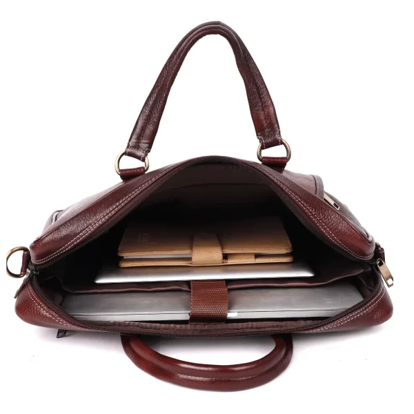 Executive Leather Laptop Bag