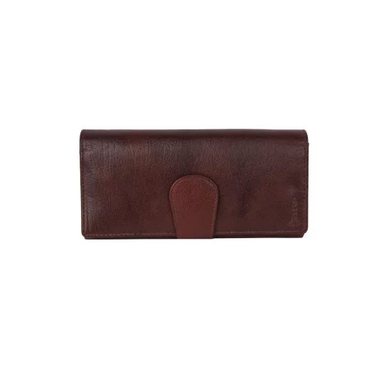 Leather Ladies Hand Clutch Wallet